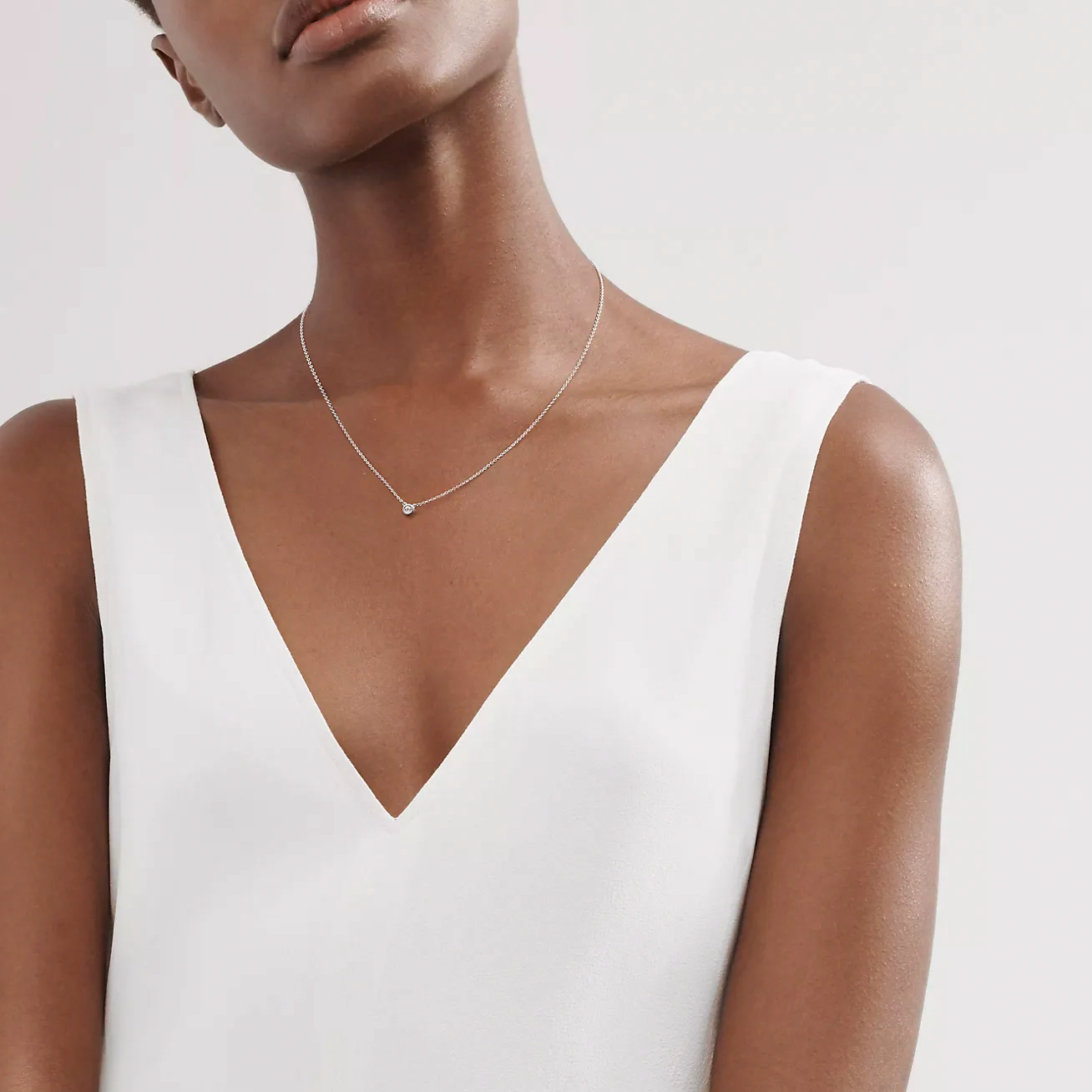 Женская подвеска Tiffany & Co. Elsa Peretti (серебряная) — фото 3