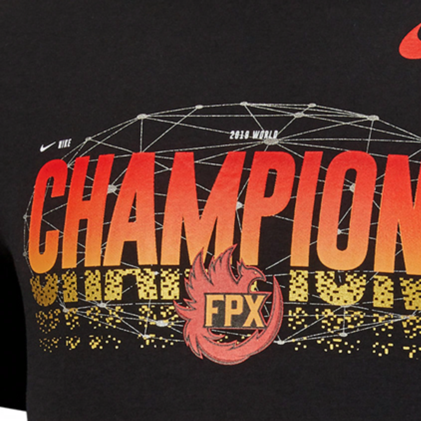Мужские футболка Nike LPL LOL ESPORTS FPX (черный) — фото 3