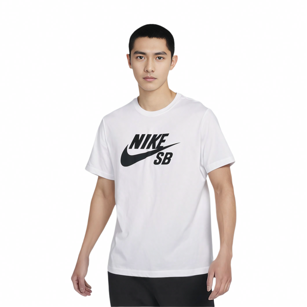 Мужские футболка Nike SB DRI-FIT (белая) — фото 3