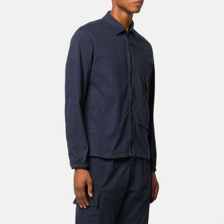 Мужская куртка STONE ISLAND (темно-синяя) — фото 3