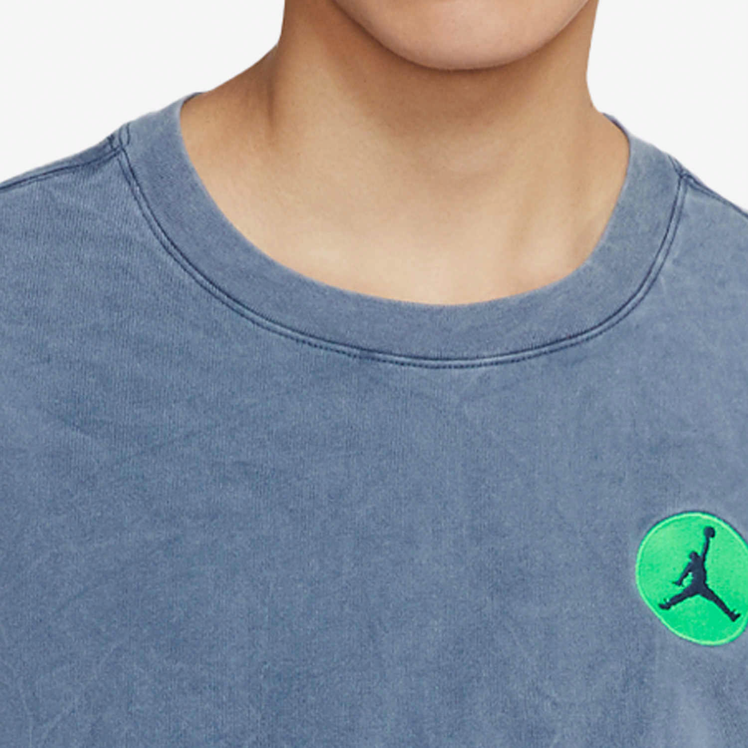 Мужские футболка Jordan LEGACY AJ13 T (темно-синяя) — фото 4