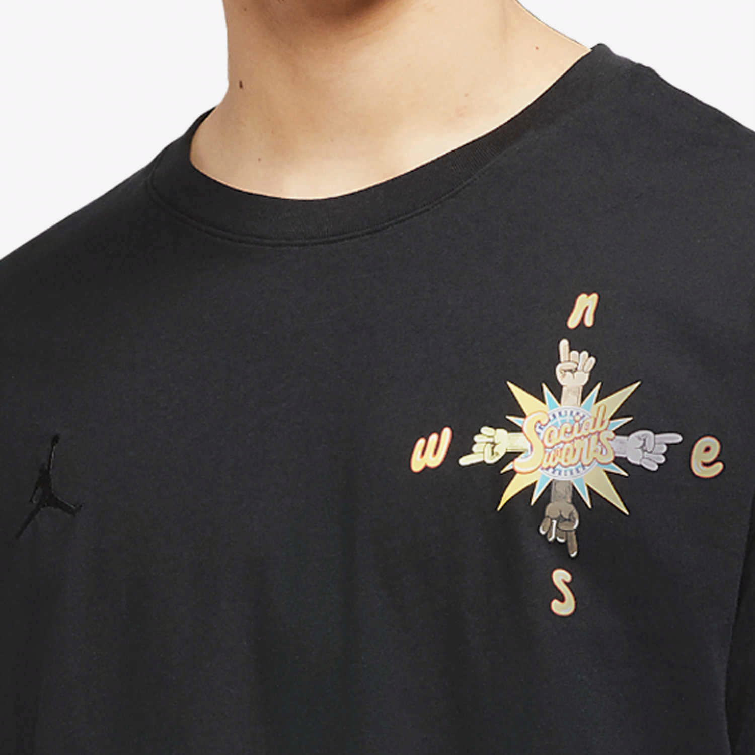 Мужские худи Jordan Jumpman Crewneck (черные) — фото 4