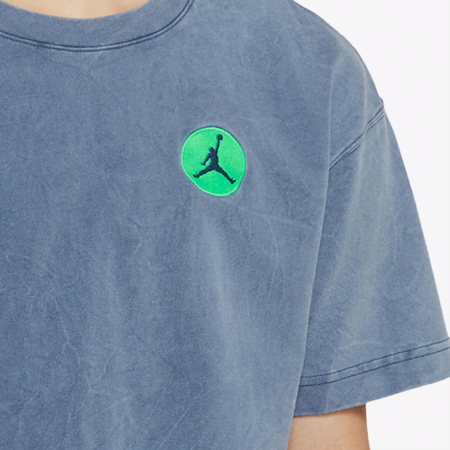 Мужские футболка Jordan LEGACY AJ13 T (темно-синяя) — фото 5
