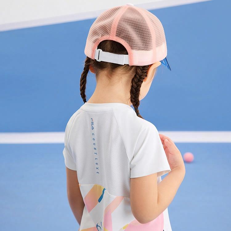 Детская кепка Fila KIDS (белая) — фото 5