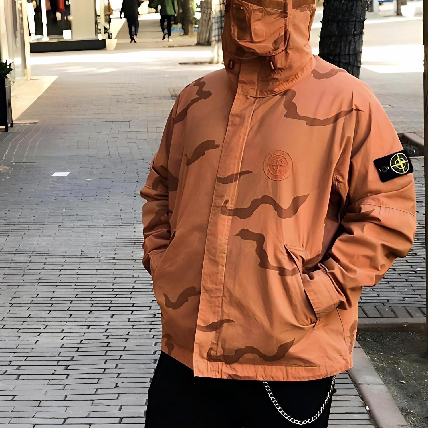 Supreme x Stone Island Desert Hooded Jacket sup-ss19-397 — купить