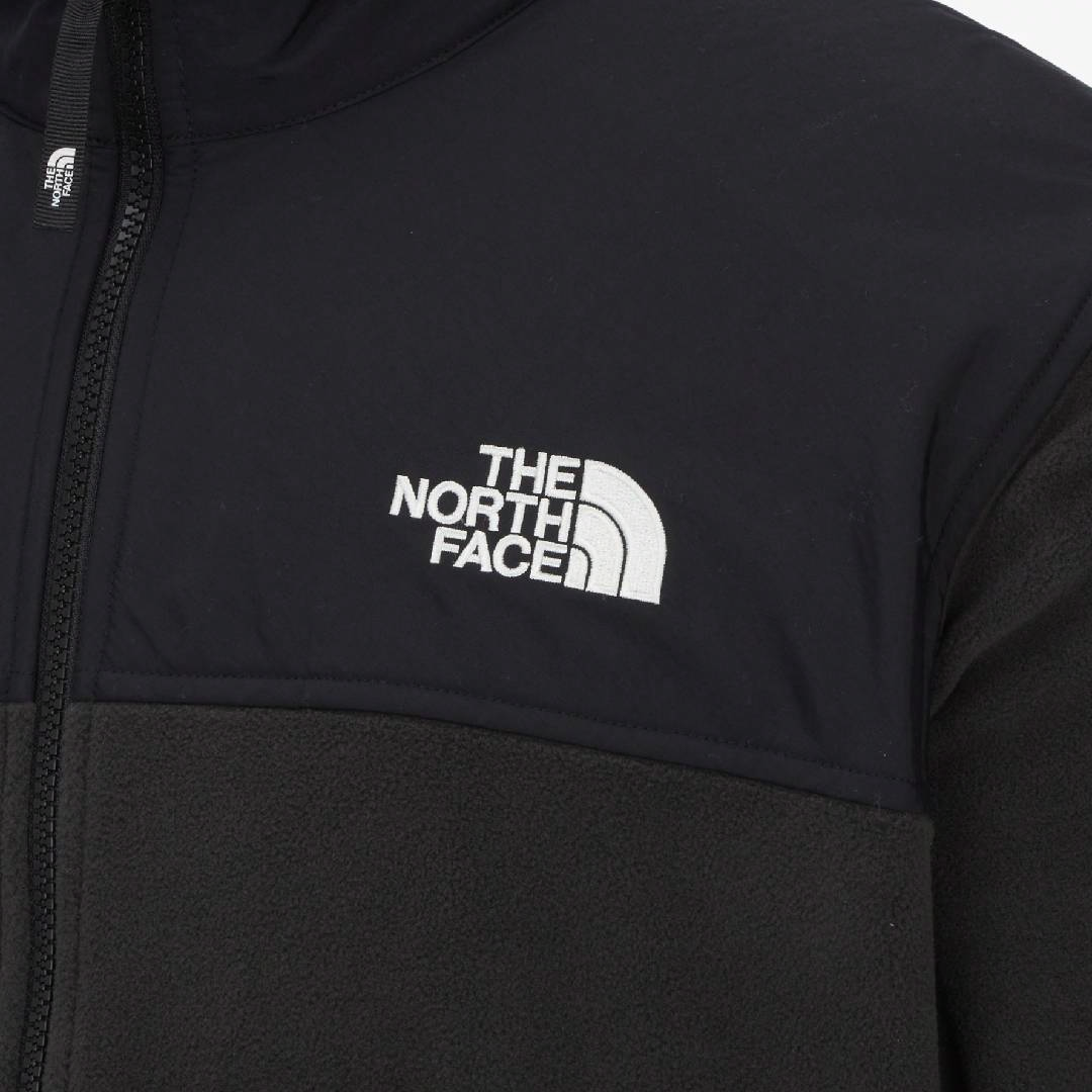 Мужская куртка The North Face Polartec Logan Fleece (черная) — фото 3