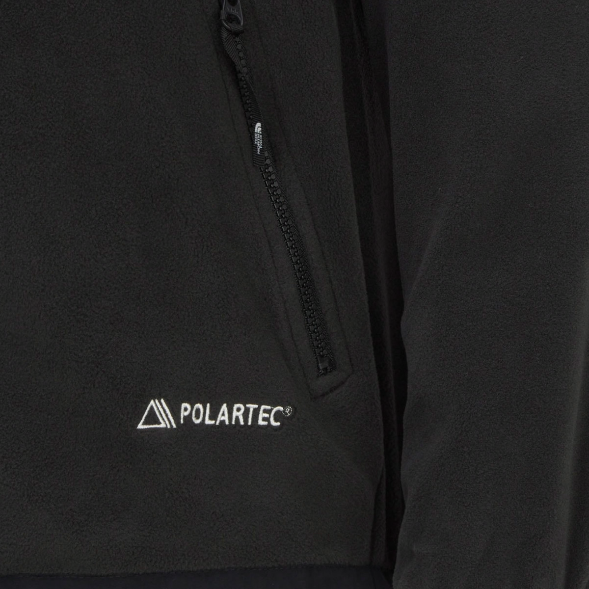 Мужская куртка The North Face Polartec Logan Fleece (черная) — фото 4