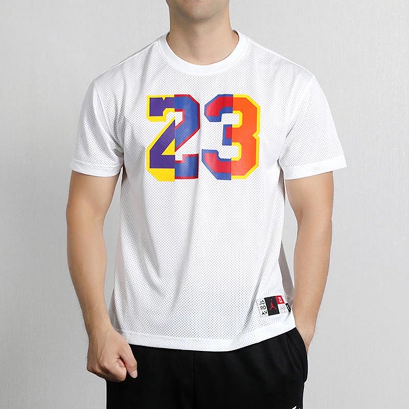 Мужская футболка Jordan Dna T (белая) — фото 3