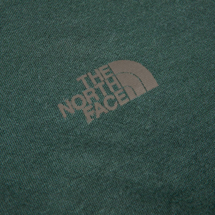 Мужское поло The North Face THE NORTH FACE POLO (зеленое) — фото 3