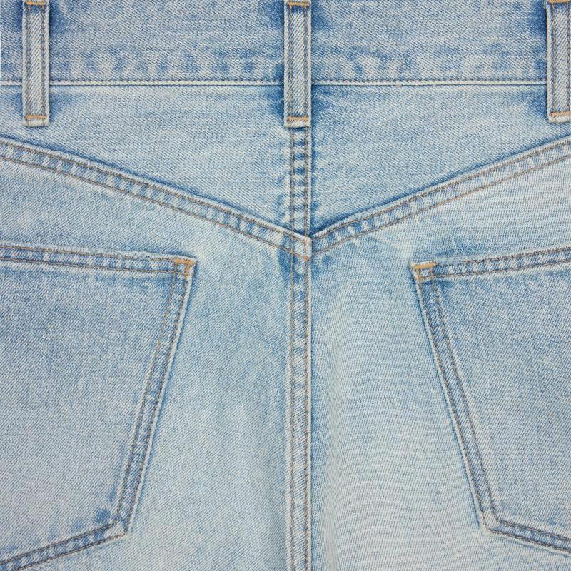 Мужские штаны CELINE SS25 Wesley Rider (синие) — фото 4