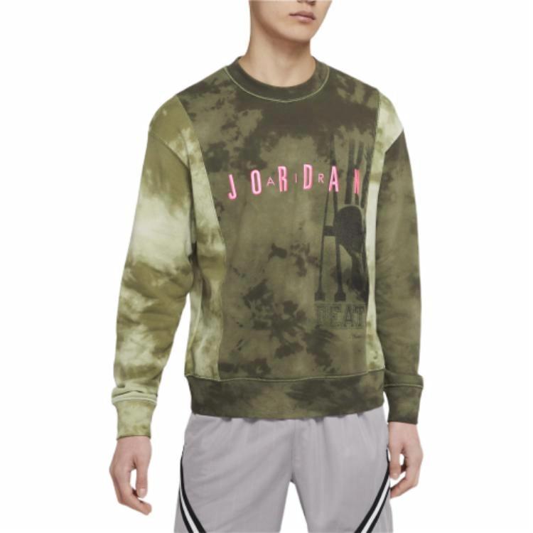Мужское худи Jordan Sport DNA (светло-оливковое) — фото 2