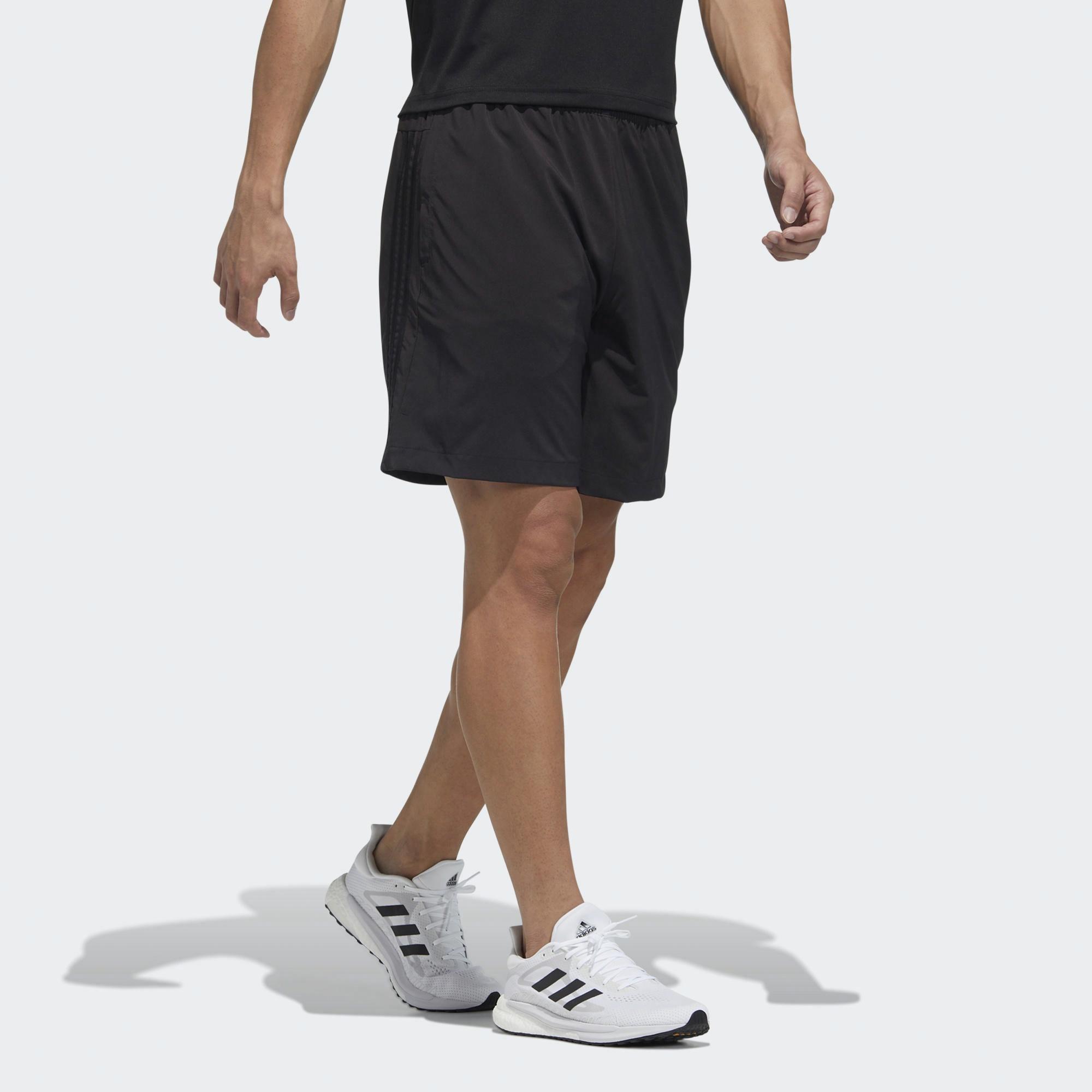 Мужские штаны adidas Fi Short Libry (черные) — фото 5