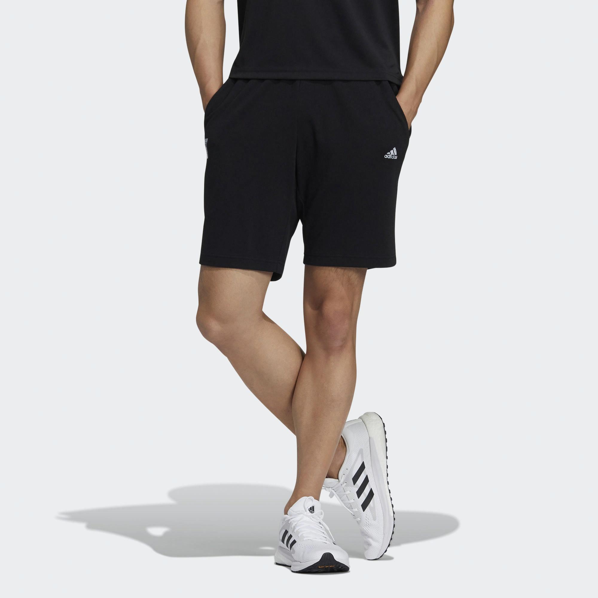 Мужские шорты adidas (черные) — фото 2