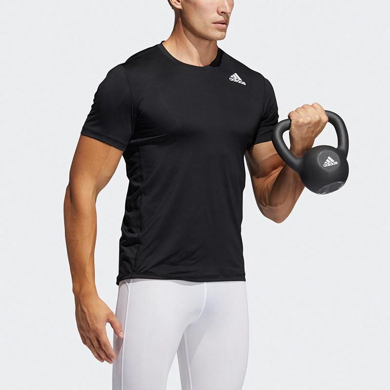 Мужская футболка adidas Tf Ss Ftd T (черная) — фото 4