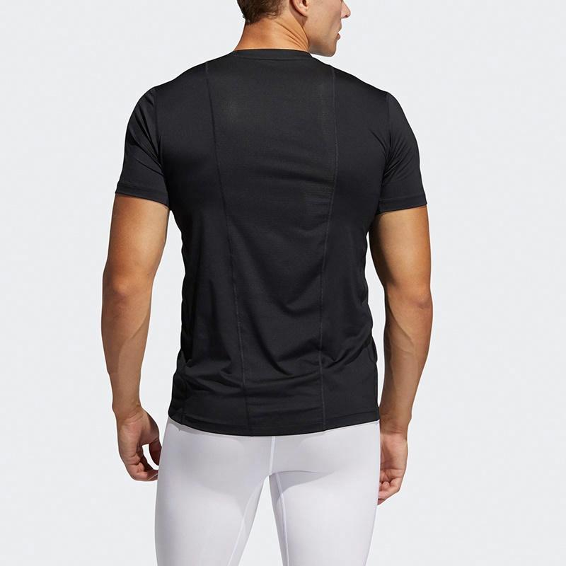 Мужская футболка adidas Tf Ss Ftd T (черная) — фото 3