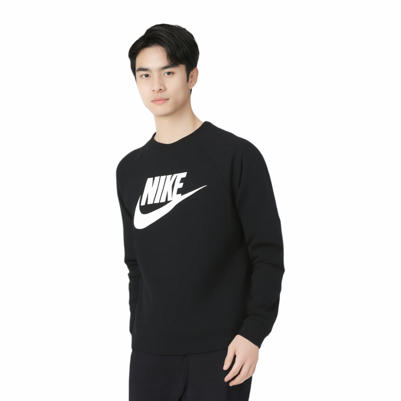 Свитшот Nike (черный) — фото 4