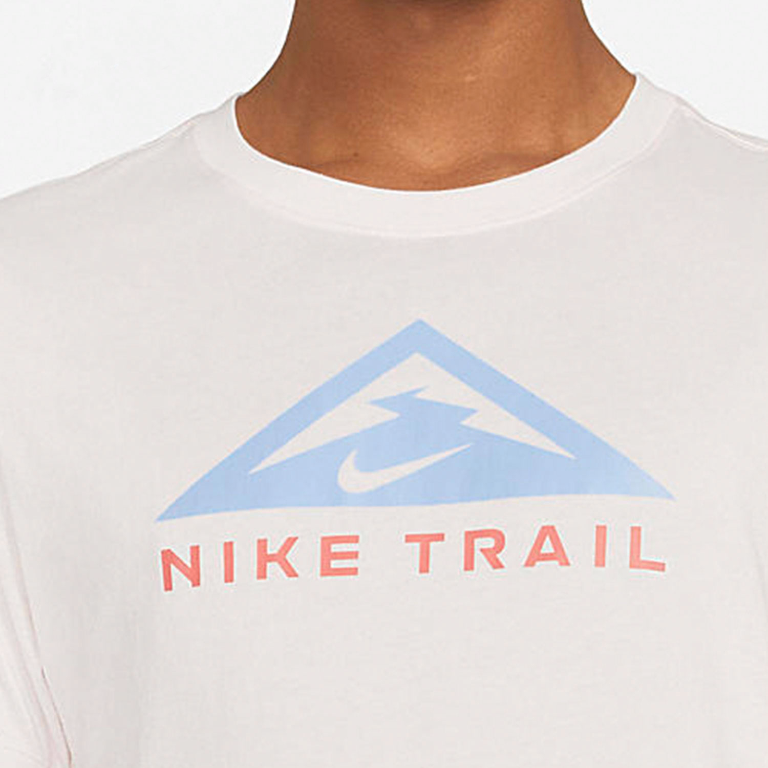 Мужская футболка Nike (розовая) — фото 5