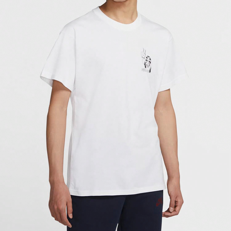 Футболка Nike SB (белая) — фото 3