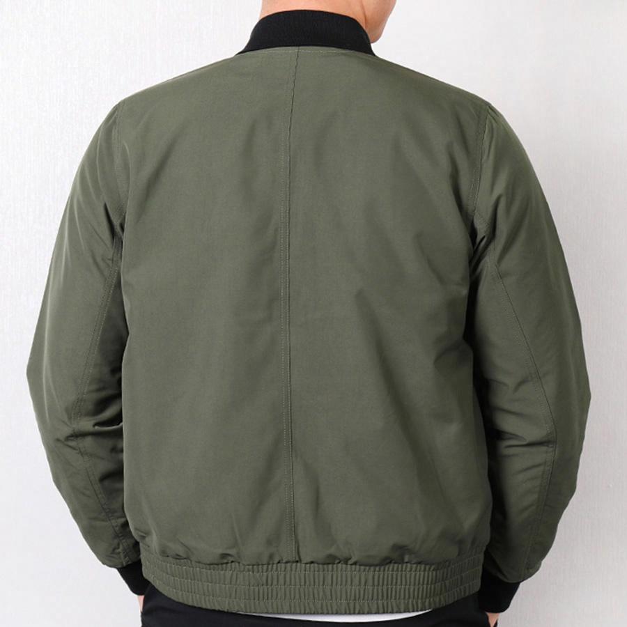Мужские куртка adidas EI JKT FL BOMB (серо-зеленый) — фото 5