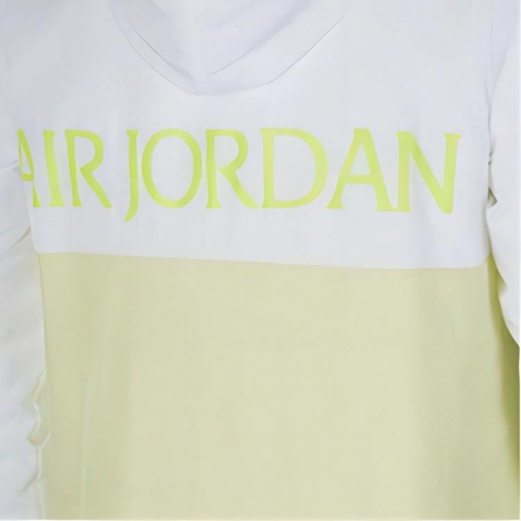 Мужская куртка Jordan Air (бело-желтая) — фото 3