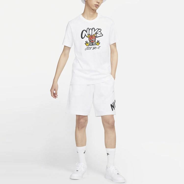Мужская футболка Nike Sportswear T (белая) — фото 3