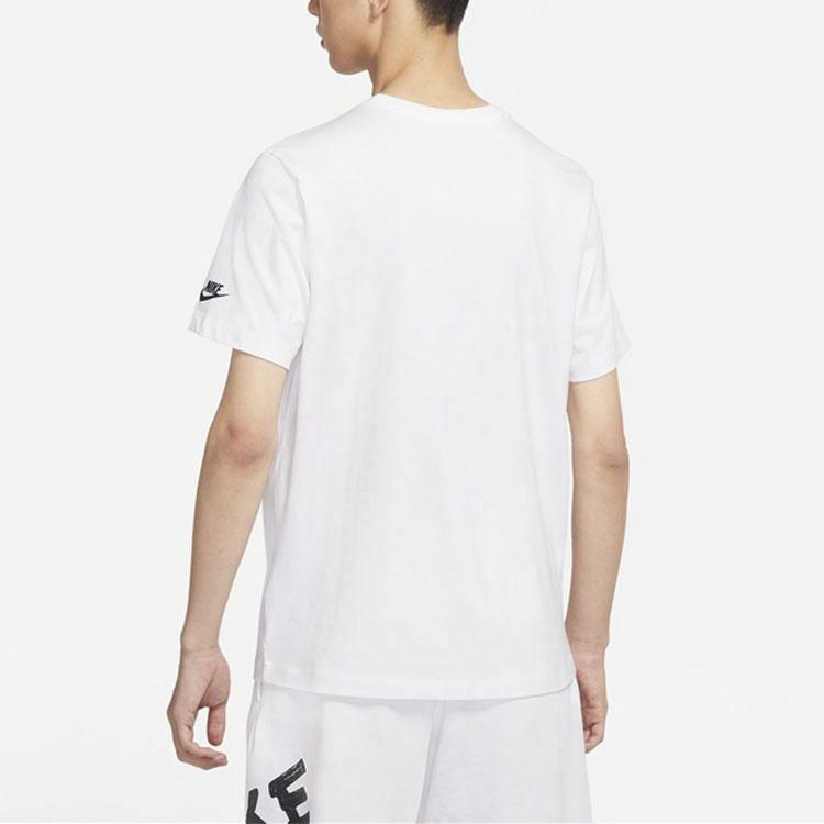 Мужская футболка Nike Sportswear T (белая) — фото 4
