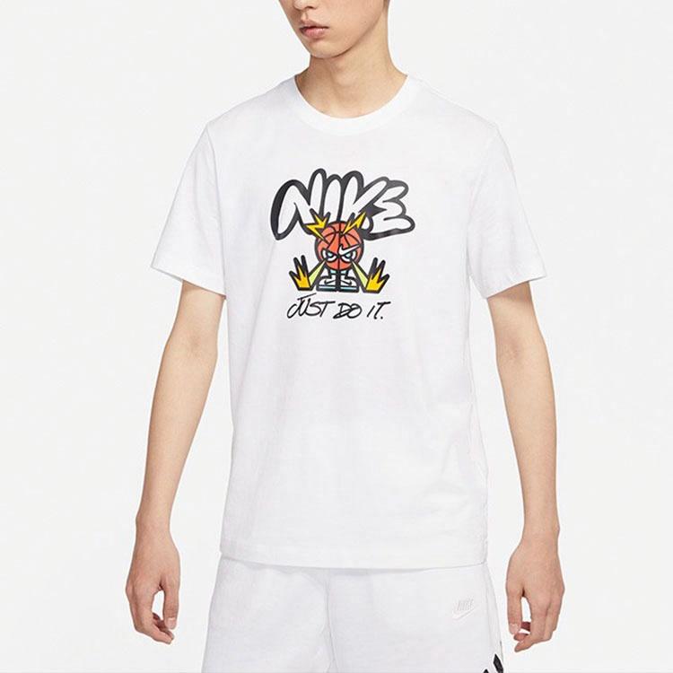 Мужская футболка Nike Sportswear T (белая) — фото 5