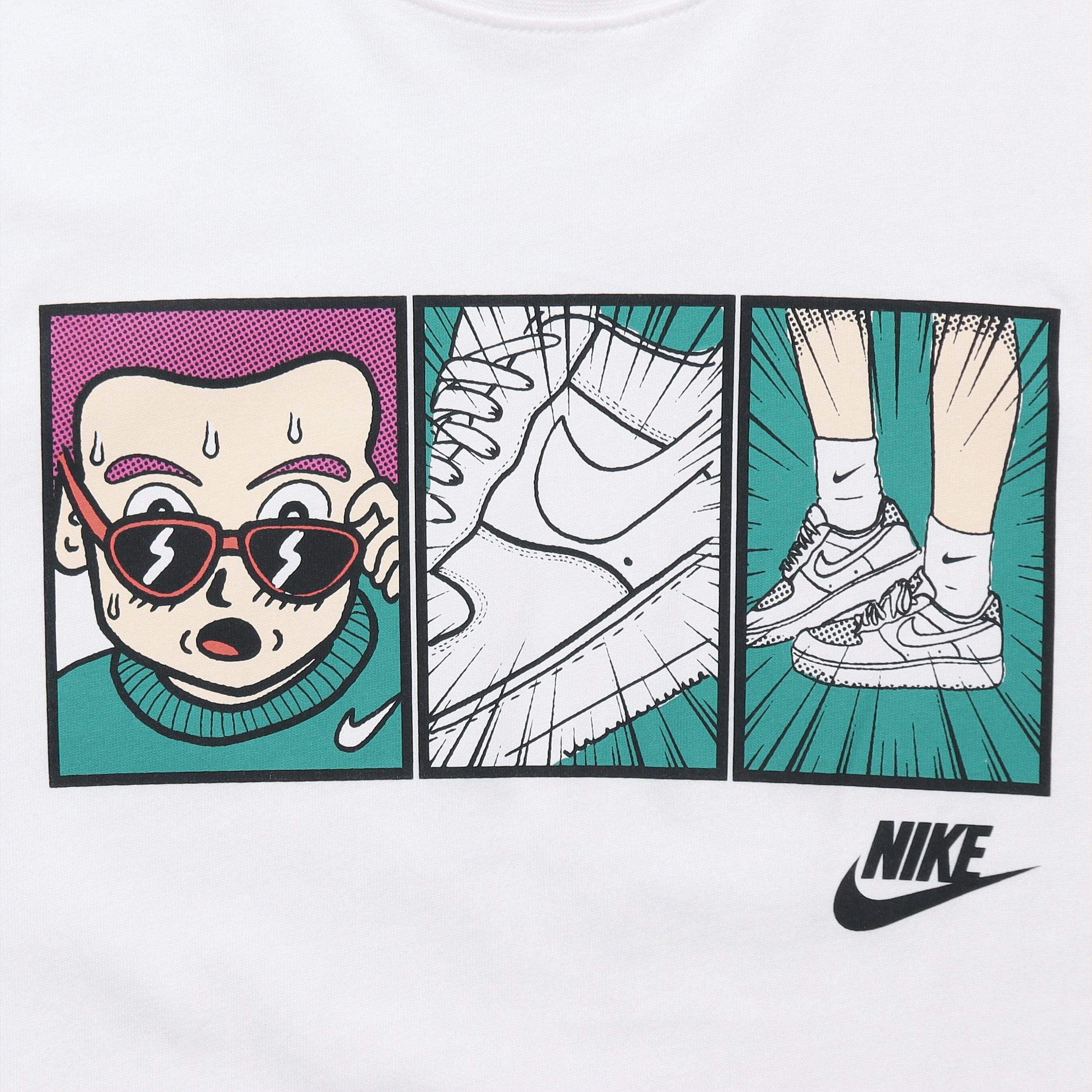 Мужская футболка Nike (белая) — фото 5