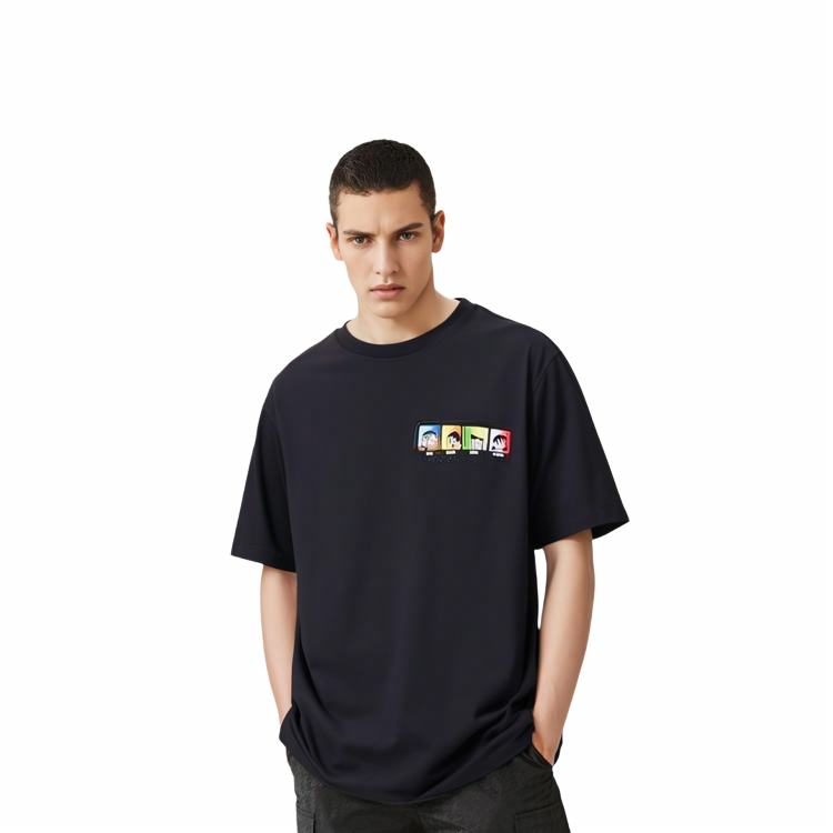 Футболка UNIQLO (черная) — фото 4