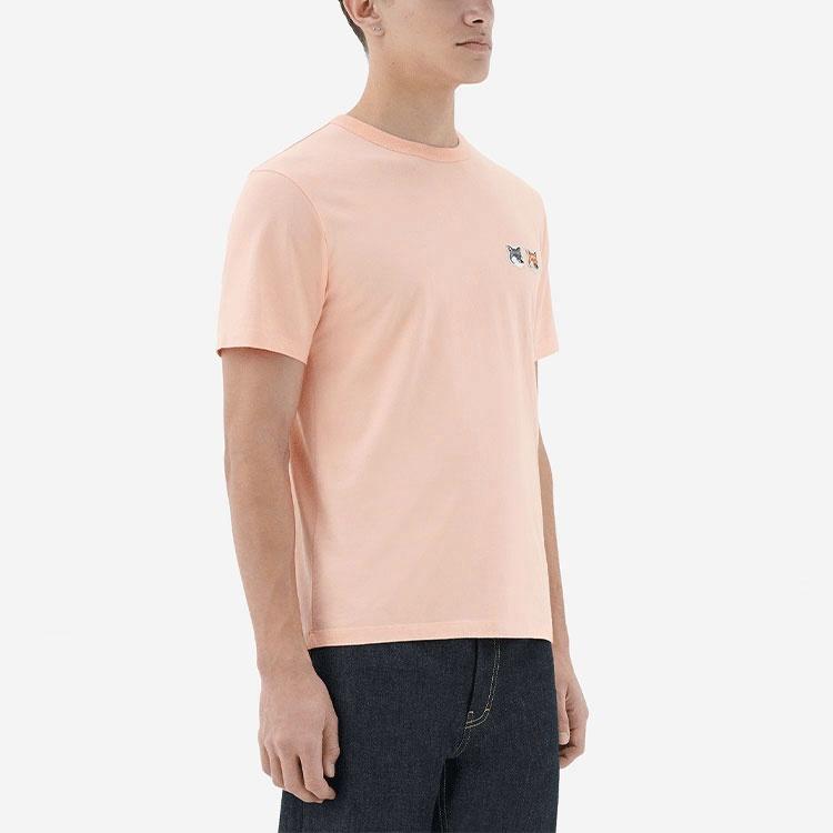 Футболка Maison Kitsune T (розовая) — фото 6