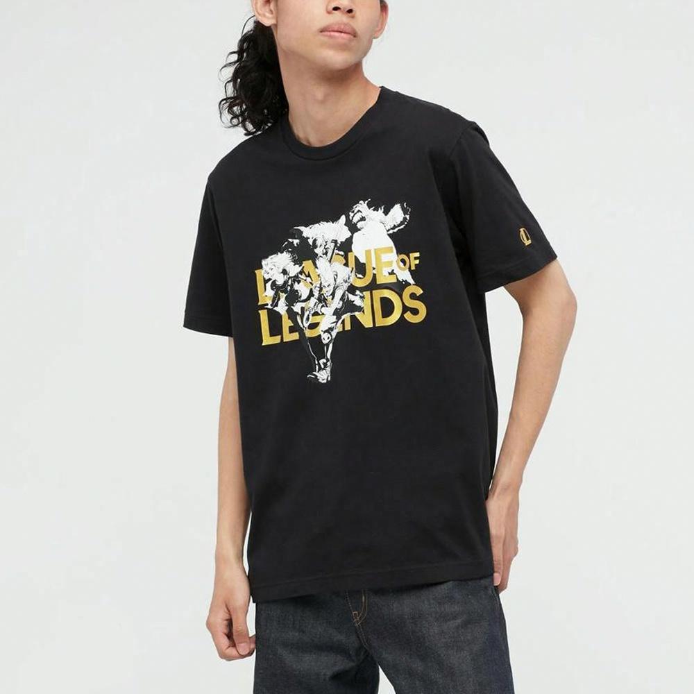 Футболка UNIQLO × League of Legends T (черная) — фото 3