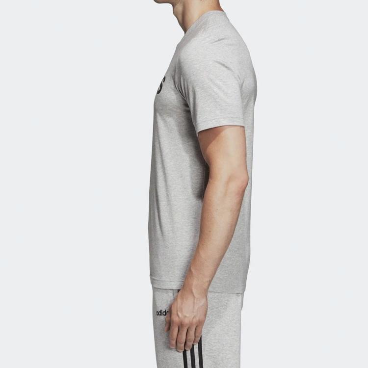 Мужская футболка adidas Lin Tee (серая) — фото 5