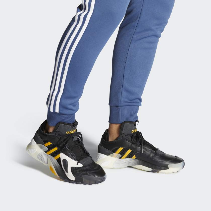 Кроссовки adidas originals Streetball (черно-оранжевый) — фото 6