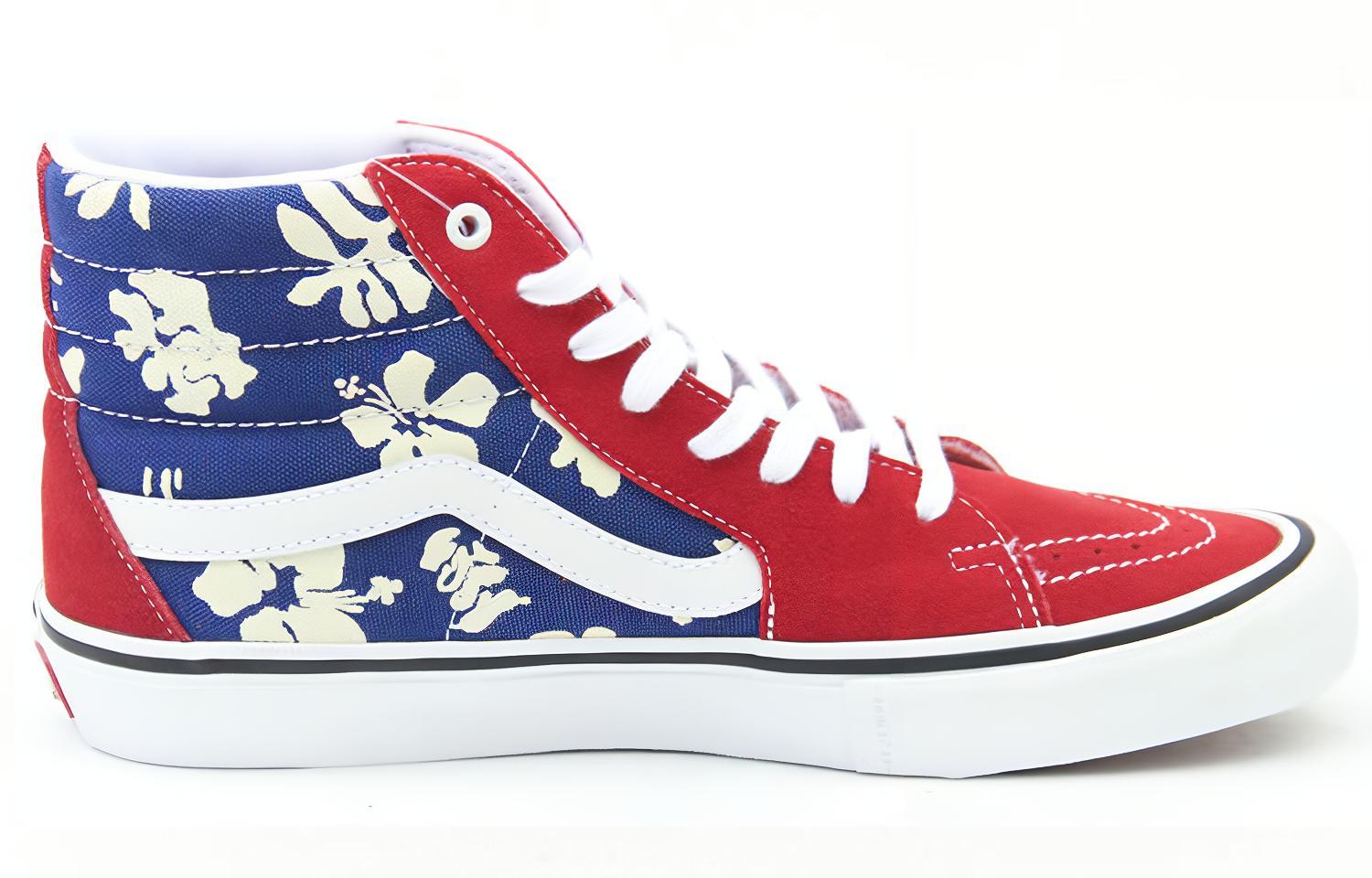 Кеды Vans SK8 Pro (синий / красный) — фото 2
