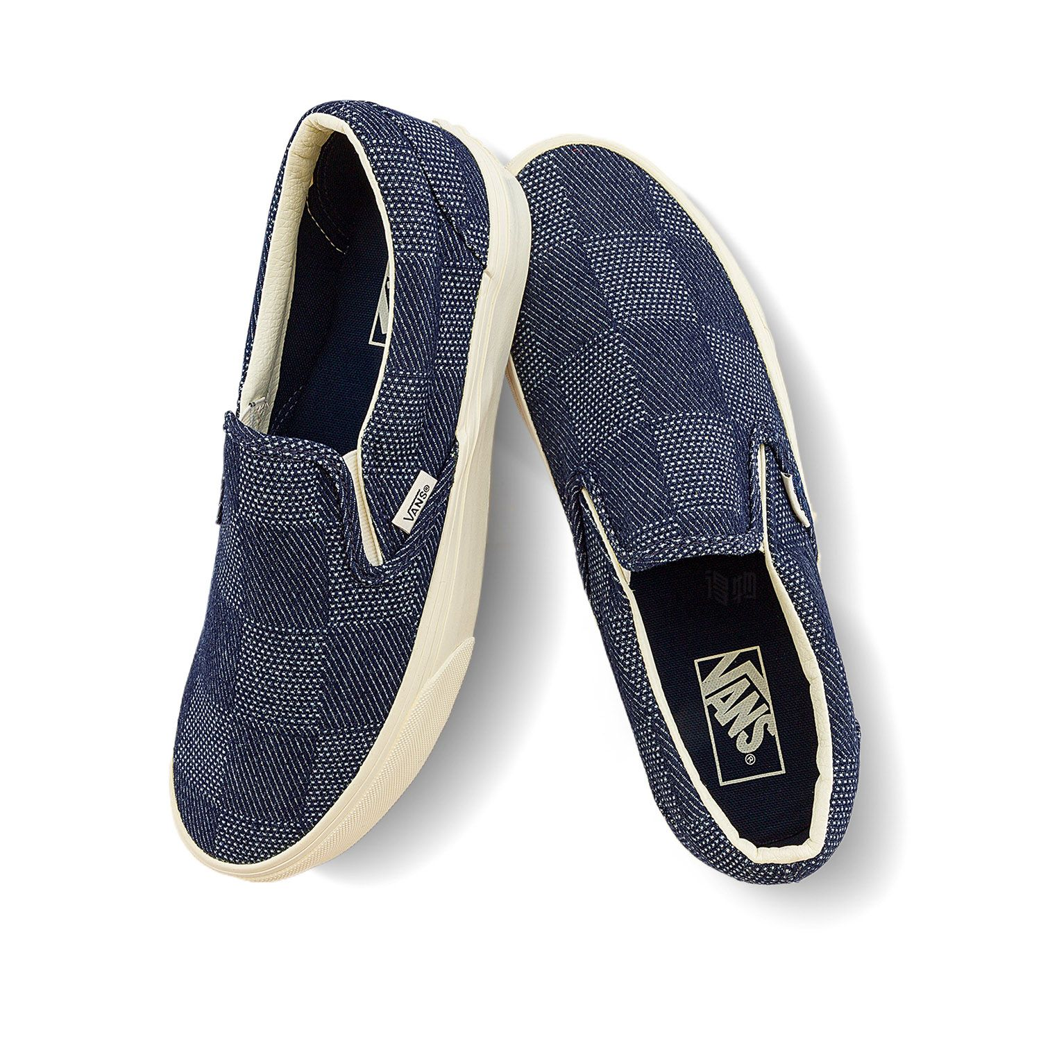 Слипоны Vans (синий) — фото 3