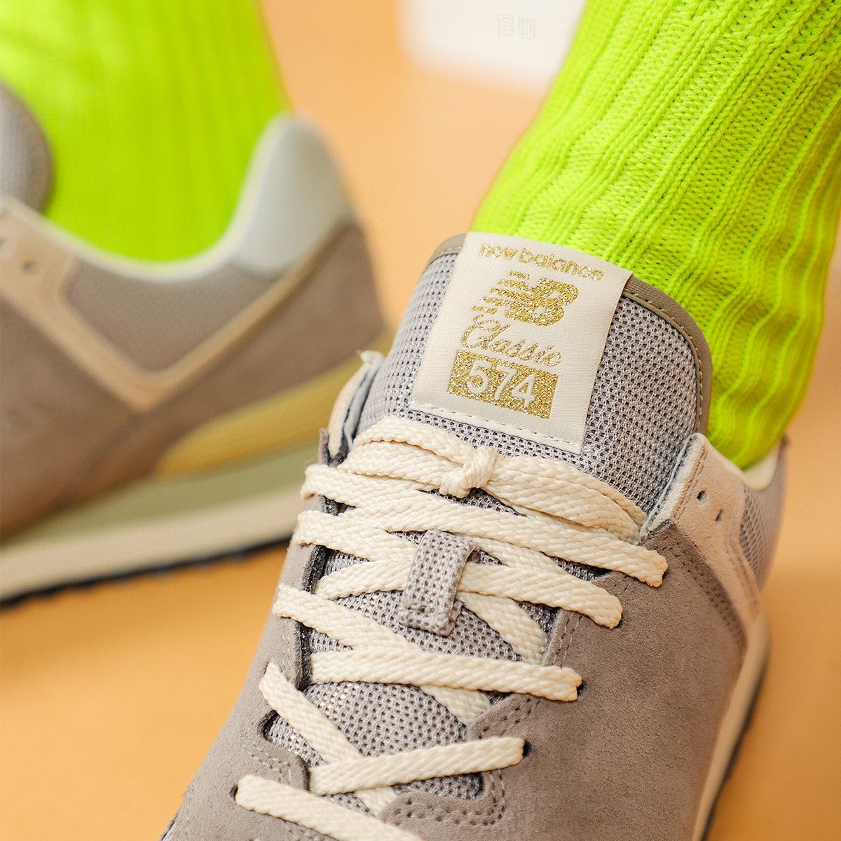 Кроссовки New Balance 574 (серые) — Серый — фото 6