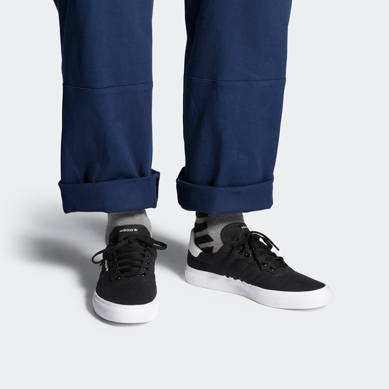 Кеды adidas 3MC Vulc (черные) — фото 5