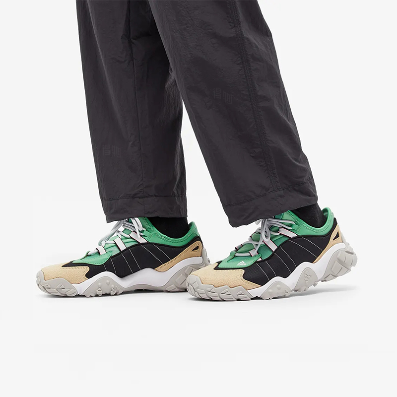 Кроссовки adidas originals Fyw Secant (черно-коричнево-зеленые) — фото 7