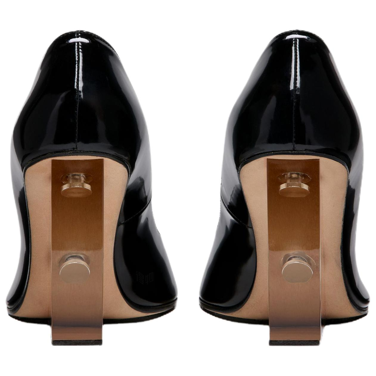 Женские туфли Maison Margiela Tabi Claw (черный) — фото 5