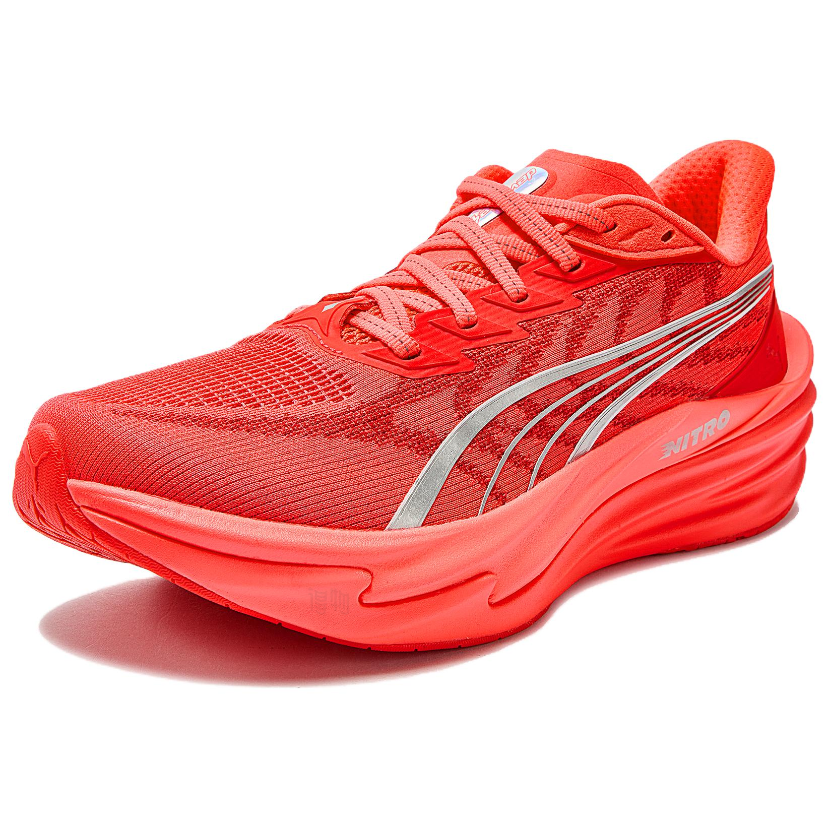 Женские кроссовки PUMA Deviate Nitro 4 (красные) — Красный — фото 3