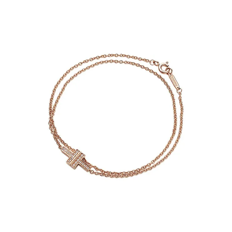 TIFFANY & CO. 18K Rose Gold Bracelets Women's Rose Gold