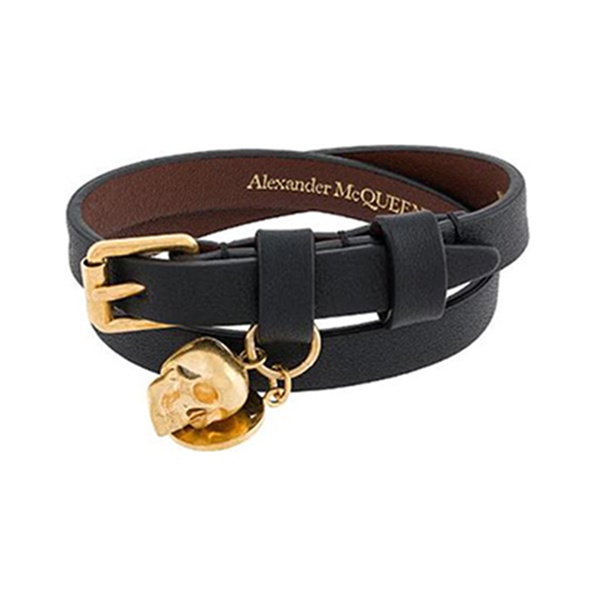 ブレスレット alexander mcqueen FW25 (836688 1ALCA1000) Men's Skull Chain Bracelet in Silver | McQueen US