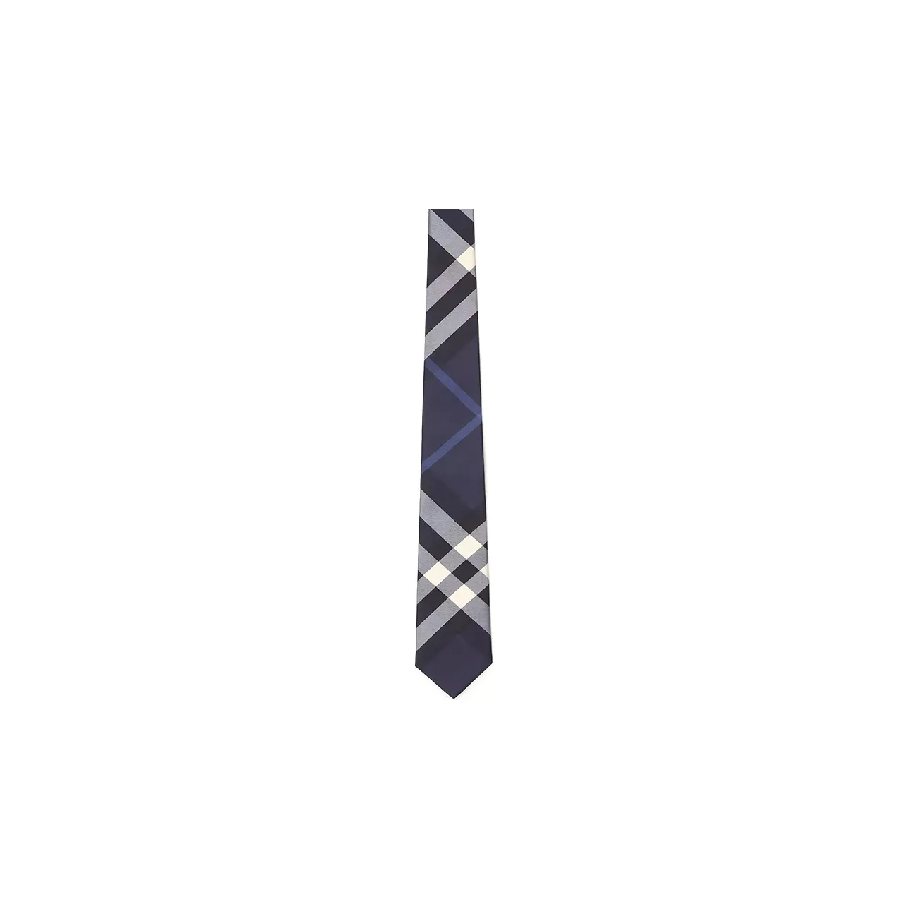 Burberry Checked Pointed-Tip Tie