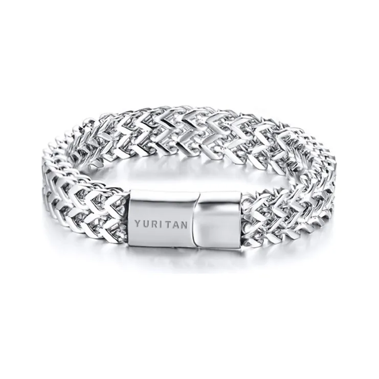 YURITAN Браслеты из титановой стали Унисекс
