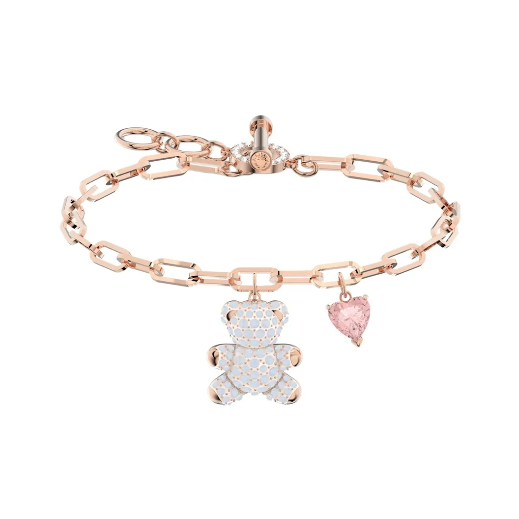 Swarovski Rose Gold Tone Plated Bracelets Women's Rose Gold