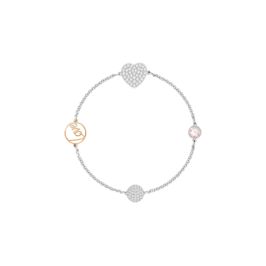 Swarovski Remix Collection Bracelets Women's White Gold
