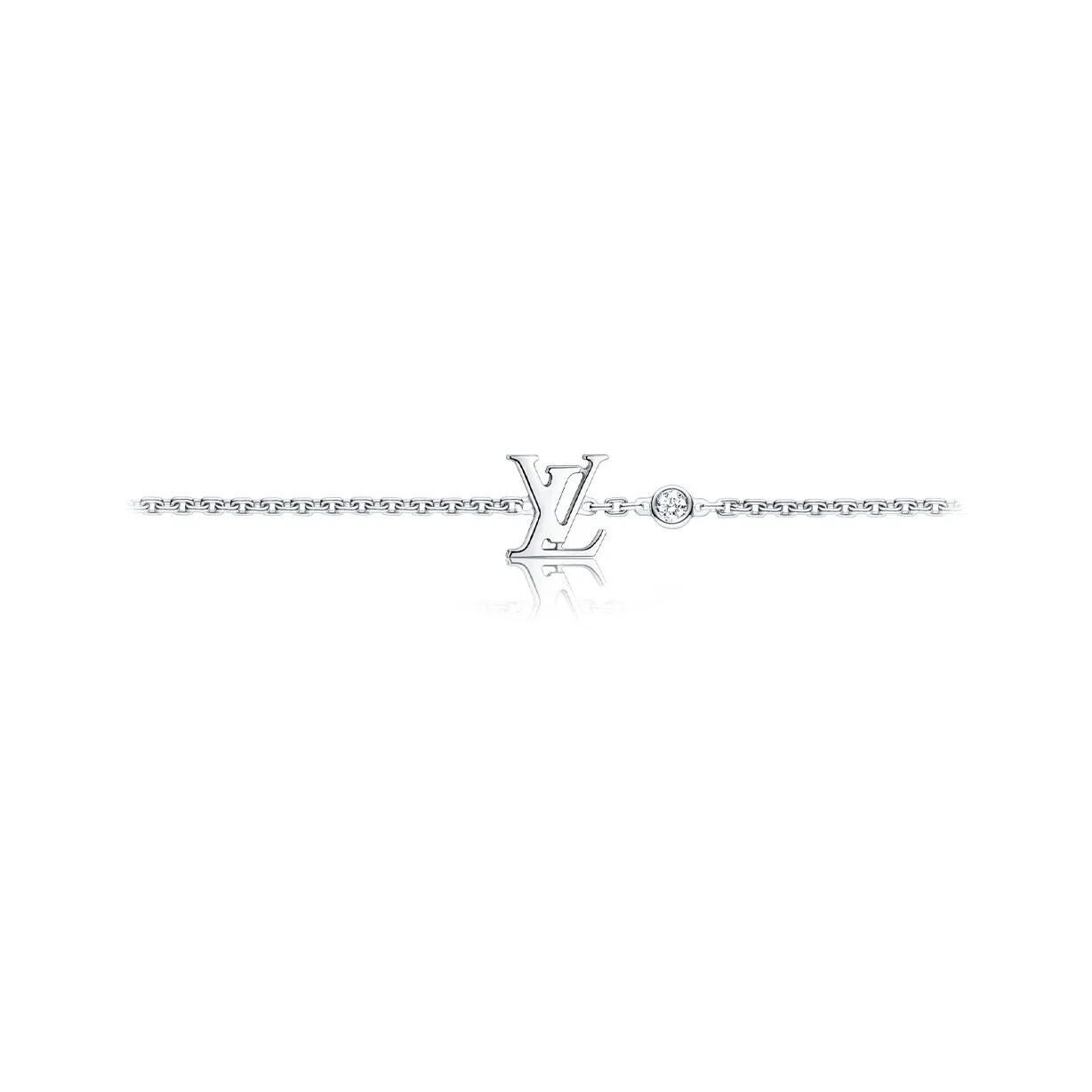 Lv Idylle Blossom Lv Bracelet White Gold And Diamond