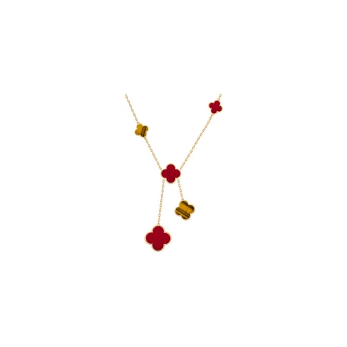 Van Cleef & Arpels Alhambra Four Leaf Lucky Series Женские ожерелья