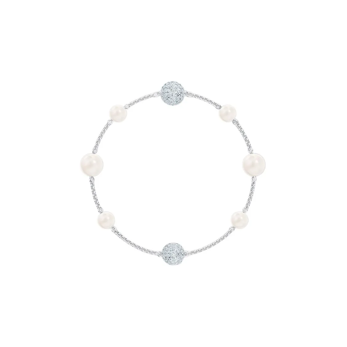 Swarovski Remix Collection Metal Bracelets Women's Silver
