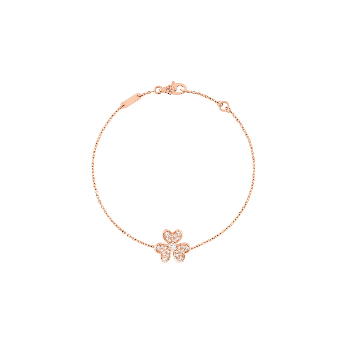Van Cleef & Arpels 18K Rose Gold Bracelets Women's